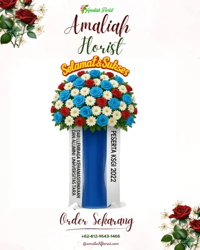 Standing Flower di Pasar Padi